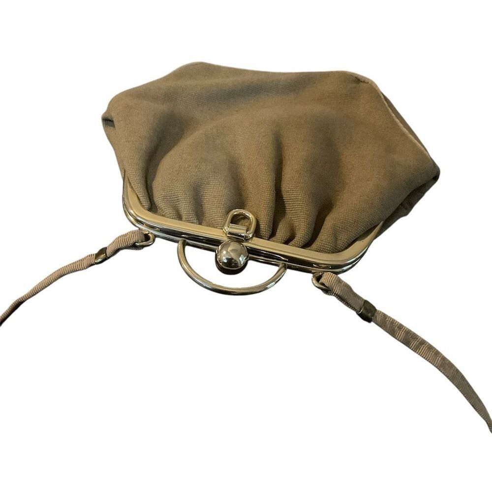 Women's Brown Shoulder Bag Clasp Closure - Picture 3 of 9